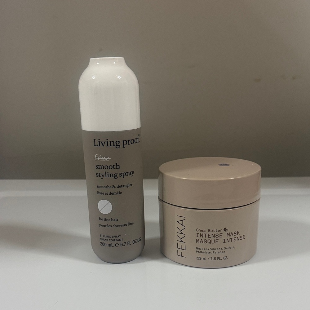 Living Proof Styling Spray and Fekkai Intense Mask Set